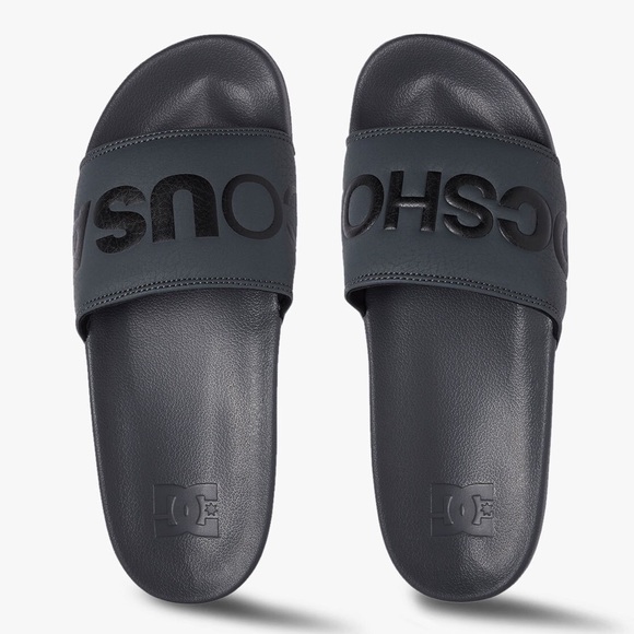 DC Other - MEN'S DC SLIDES Black/Black NWT
